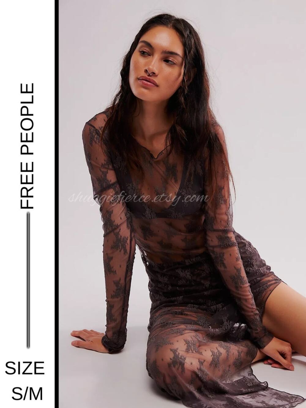 MSRP: $88  ✨ Free People Intimately Lace Maxi Dress, Size S (fits S-M)✨QUICKSHIP